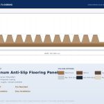 Aluminum Anti-Slip Flooring Panel YYM-AF002 - detail view